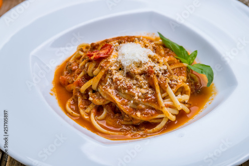Pasta spaghetti Bolognese