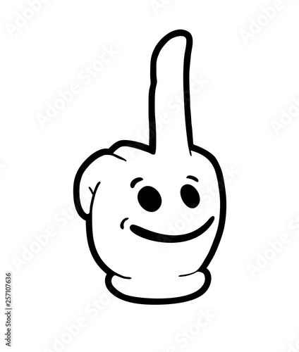 rebel finger pose