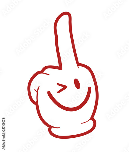 rebel finger pose