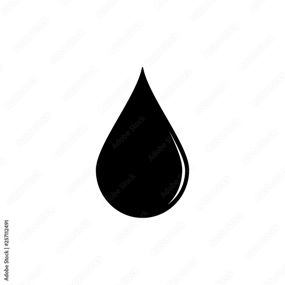 Drop icon. Vector illustration. Isolated Drop icon. Vector illustration. Isolated