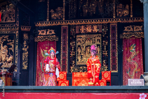the cantonese opera in foshan ancestral temple 2019