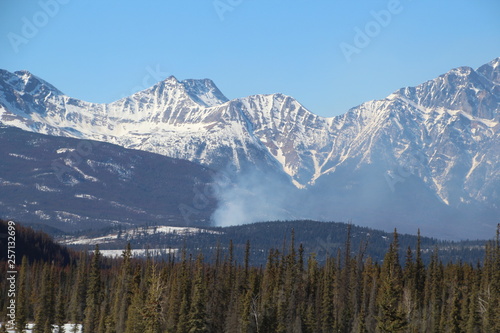 Smoke Rising, Jasper National Park, Alberta © Michael Mamoon