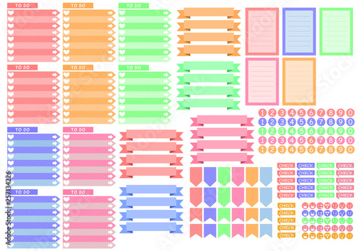 手帳素材プリンタグル