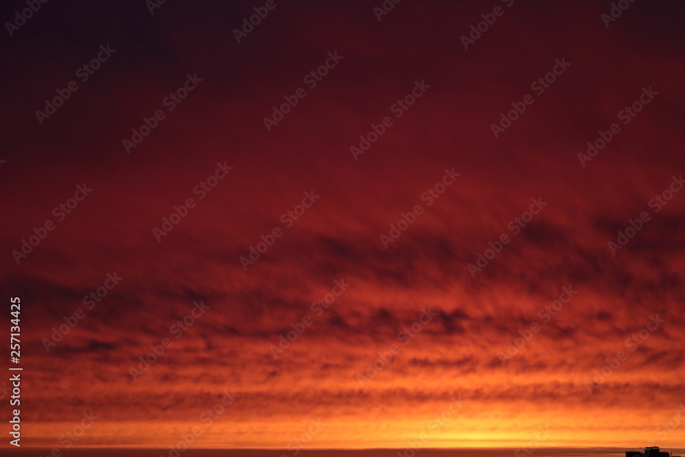 Fototapeta premium RED SKY