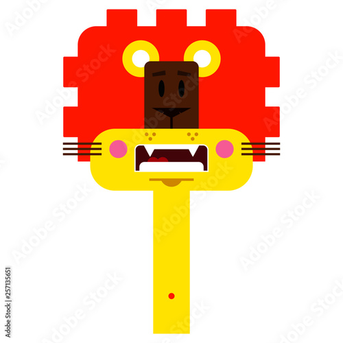 Cute Cartoon Lion