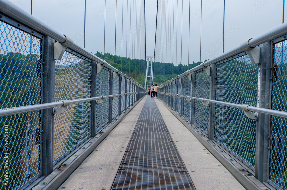 Obraz premium 大分県・九重夢大吊橋