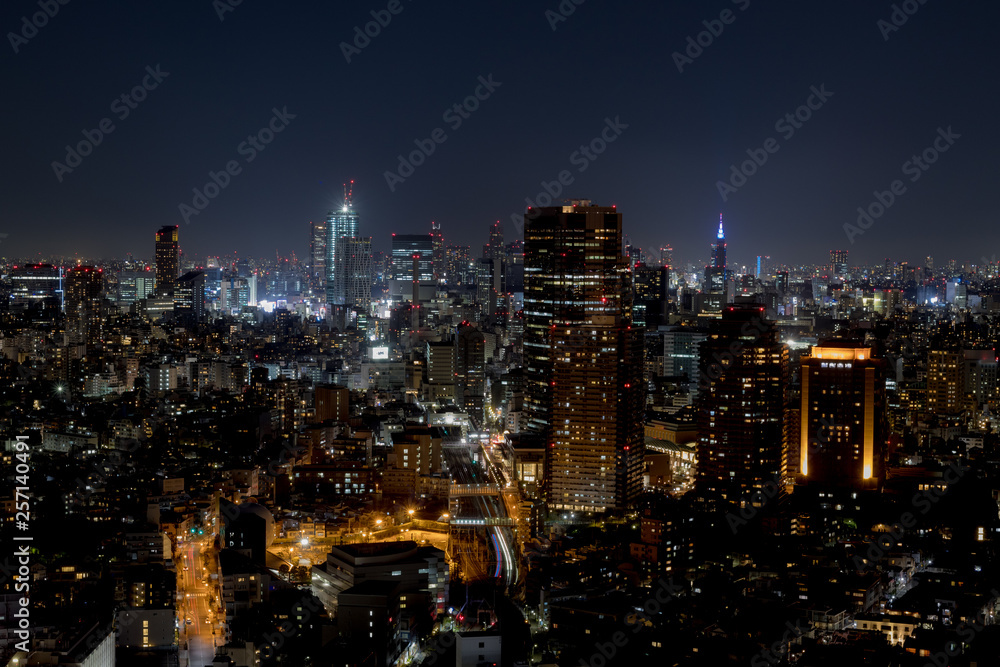 Fototapeta premium 都市夜景