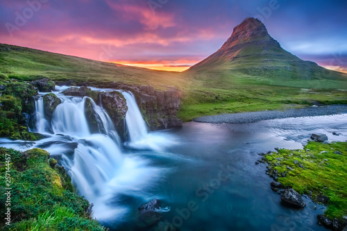 Kirkjufellsfoss waterfall, West Iceland