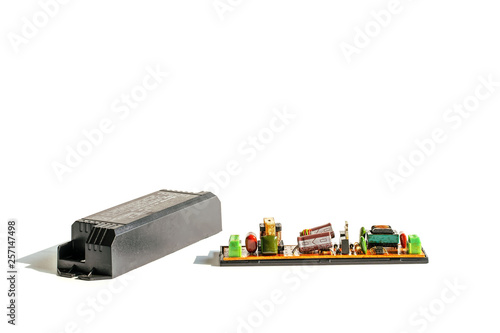 Fotografija Electrical ballast is a device with limit the amount of current in an electrical circuit