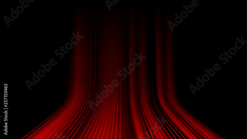 Connection red speed line abstract background photo