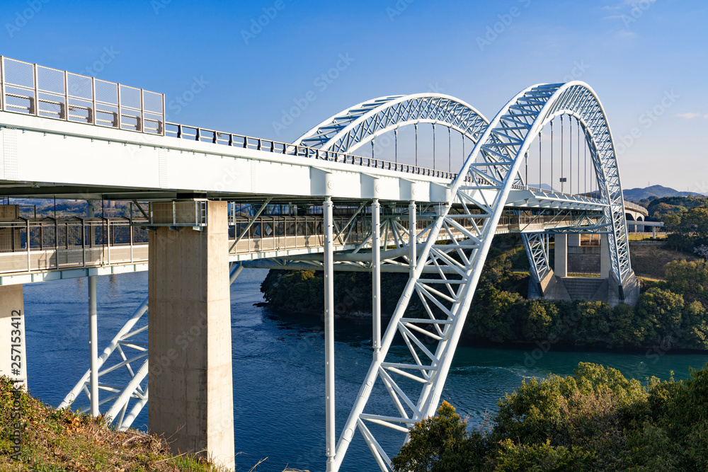 Obraz premium [長崎県]新西海橋と針尾瀬戸