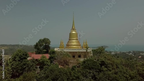 Temple Wat Khao Hua Juk 4- koh samui - Thailand - Drone scene