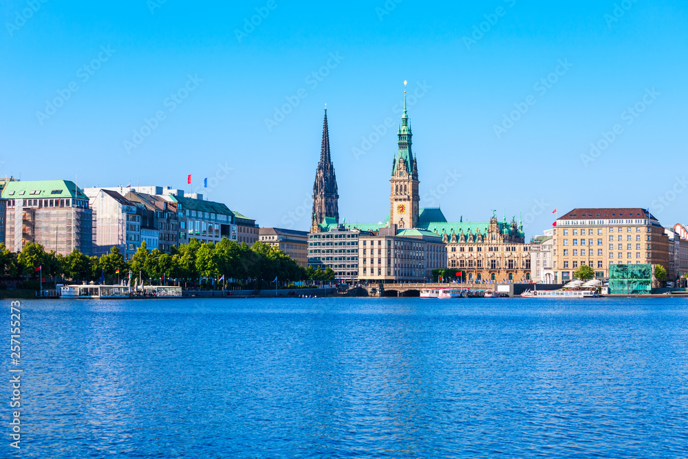 Fototapeta premium Hamburg City Hall or Rathaus
