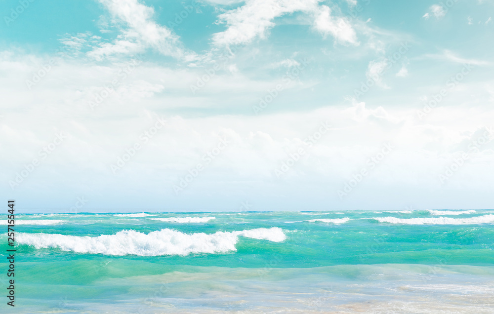 Fototapeta premium Sunny day, sea idyll
