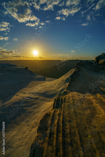 sunset at lincolns rock, blue mountains, australia 56