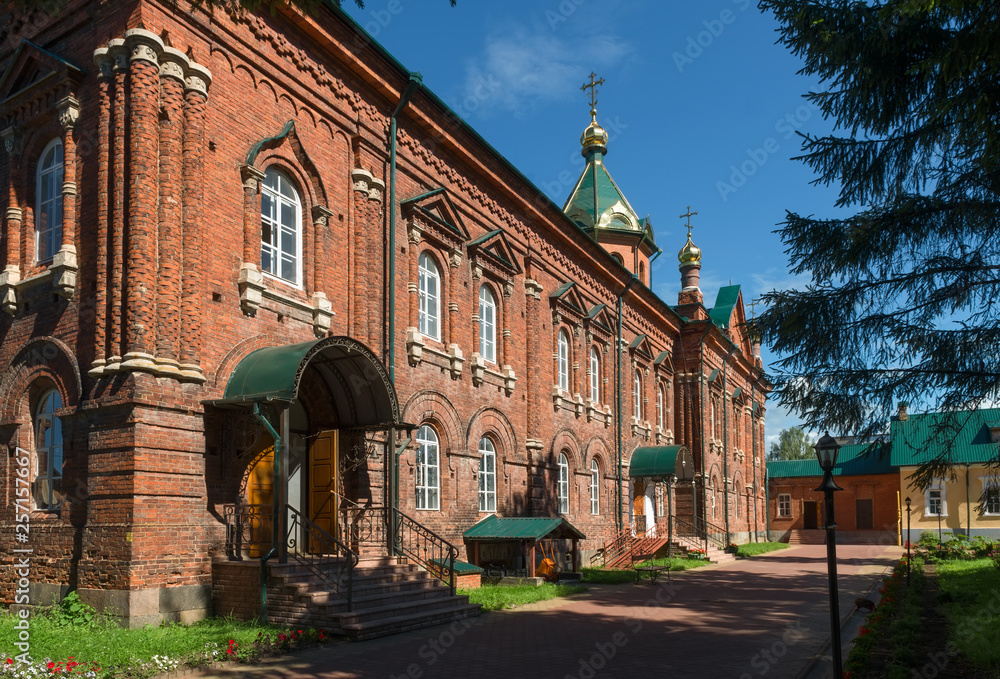 The Church of St. James the Righteous in the Borovichsky Holy Spirit Monastery. Borovichi, Russia