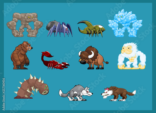 Beasts Character Illustration