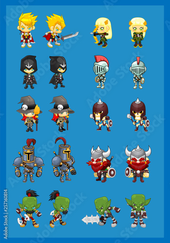 Warrior Character Illustration