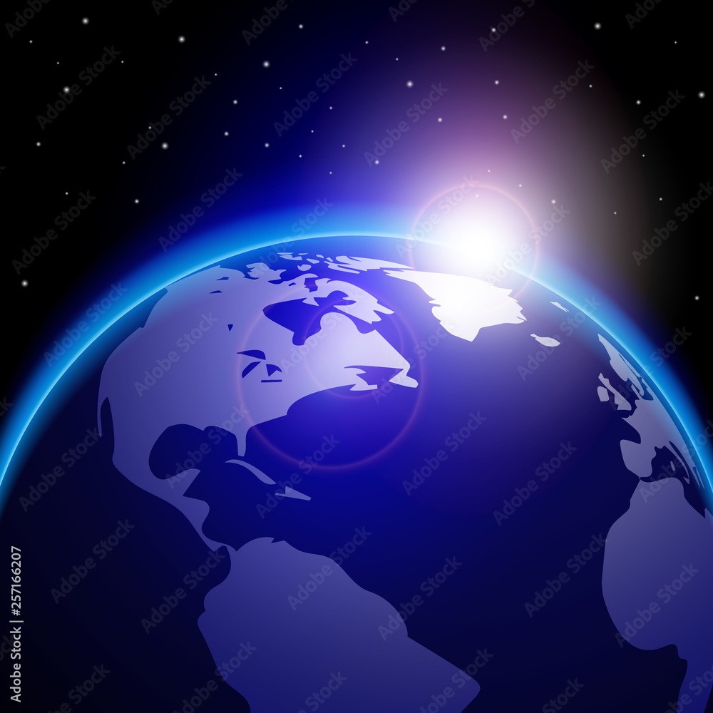 Fototapeta premium wolrd vector gobal network 