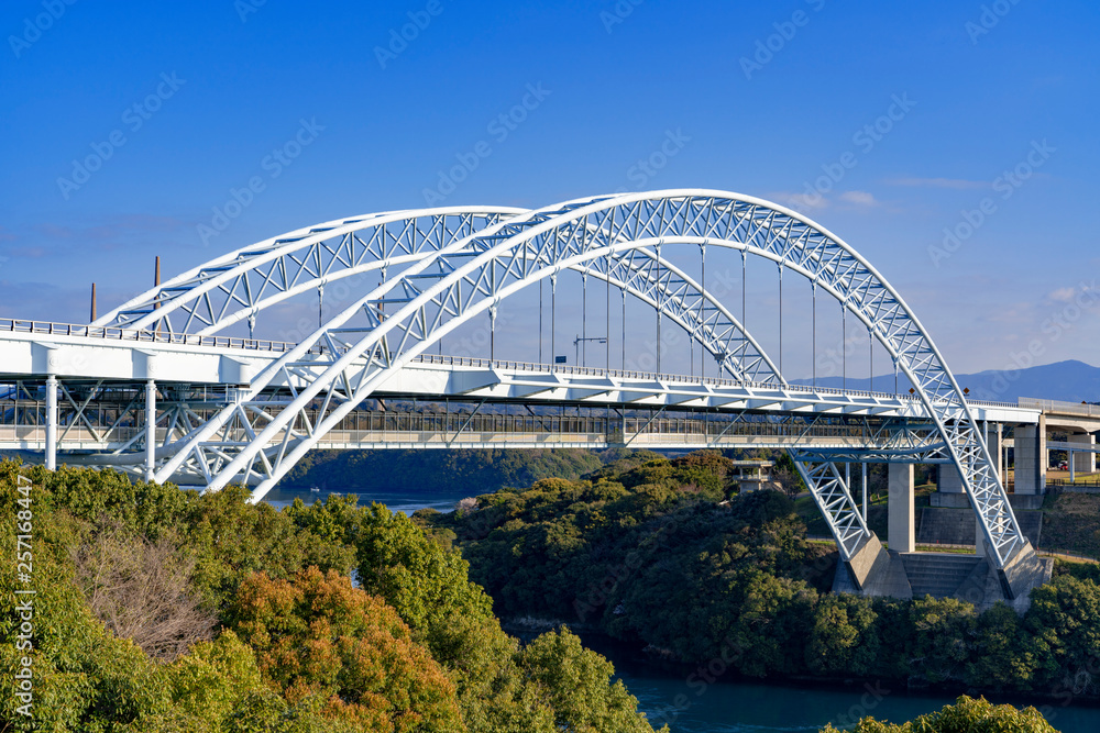 Obraz premium [長崎県]新西海橋と針尾瀬戸