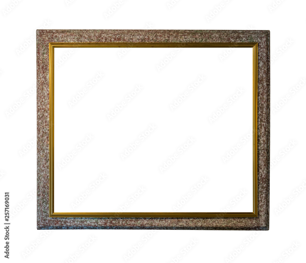 marble stone empty picture frame Isolated on white background marble stone empty picture frame Isolated on white background