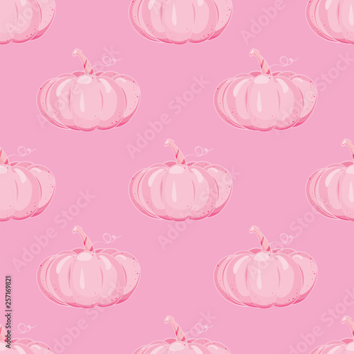 seamless pattern with pumpkins