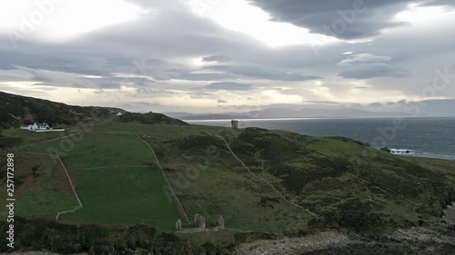 Flying over the coastline of the Wild Atlantic Way by Maghery, Dungloe - County Donegal - Ireland photo