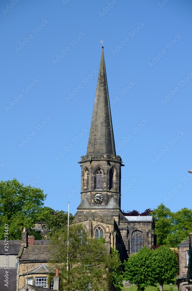 All Saints Church in Bakewell, England