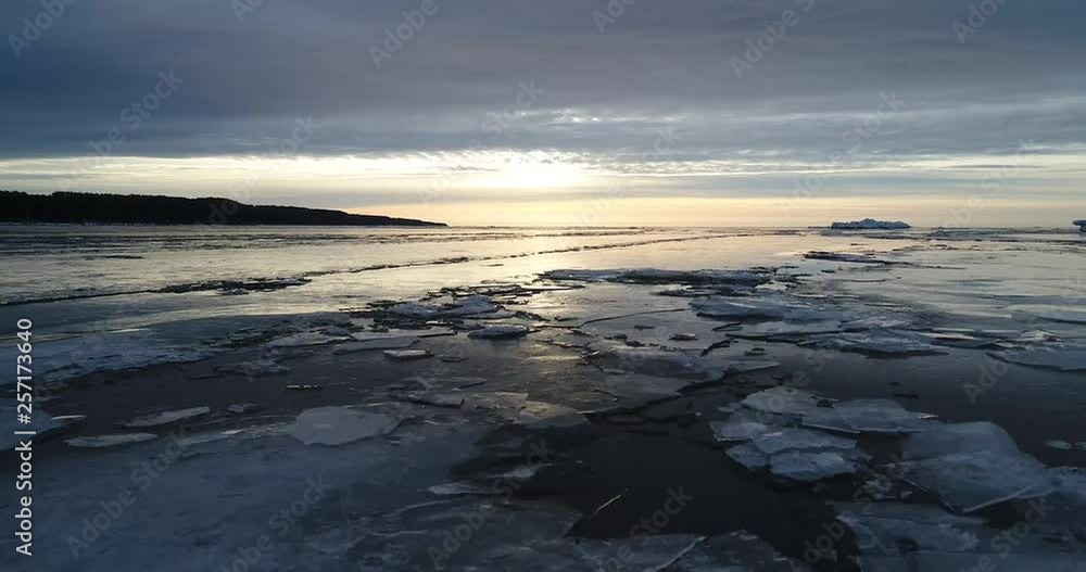 Above ice sea Above ice sea