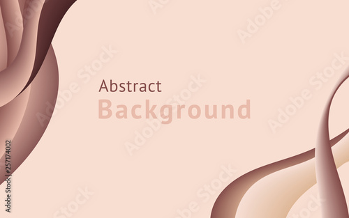 Wave abstract background vector