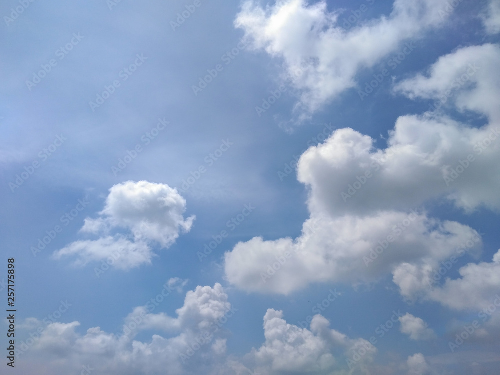 Blue sky background with clouds Blue sky background with clouds