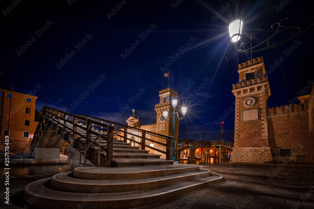 Fototapeta premium Venezia, Arsenale Bridge