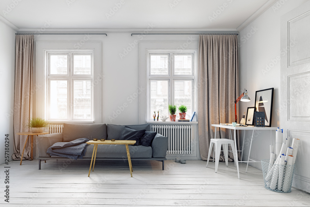 Fototapeta premium modern interior design.