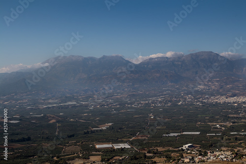 Landscape with mountains, Crete, Greece
