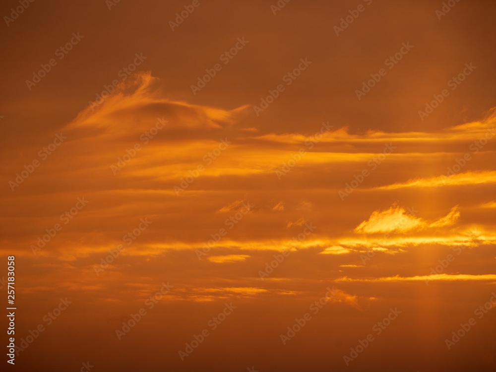 Obraz premium sunset in the sky