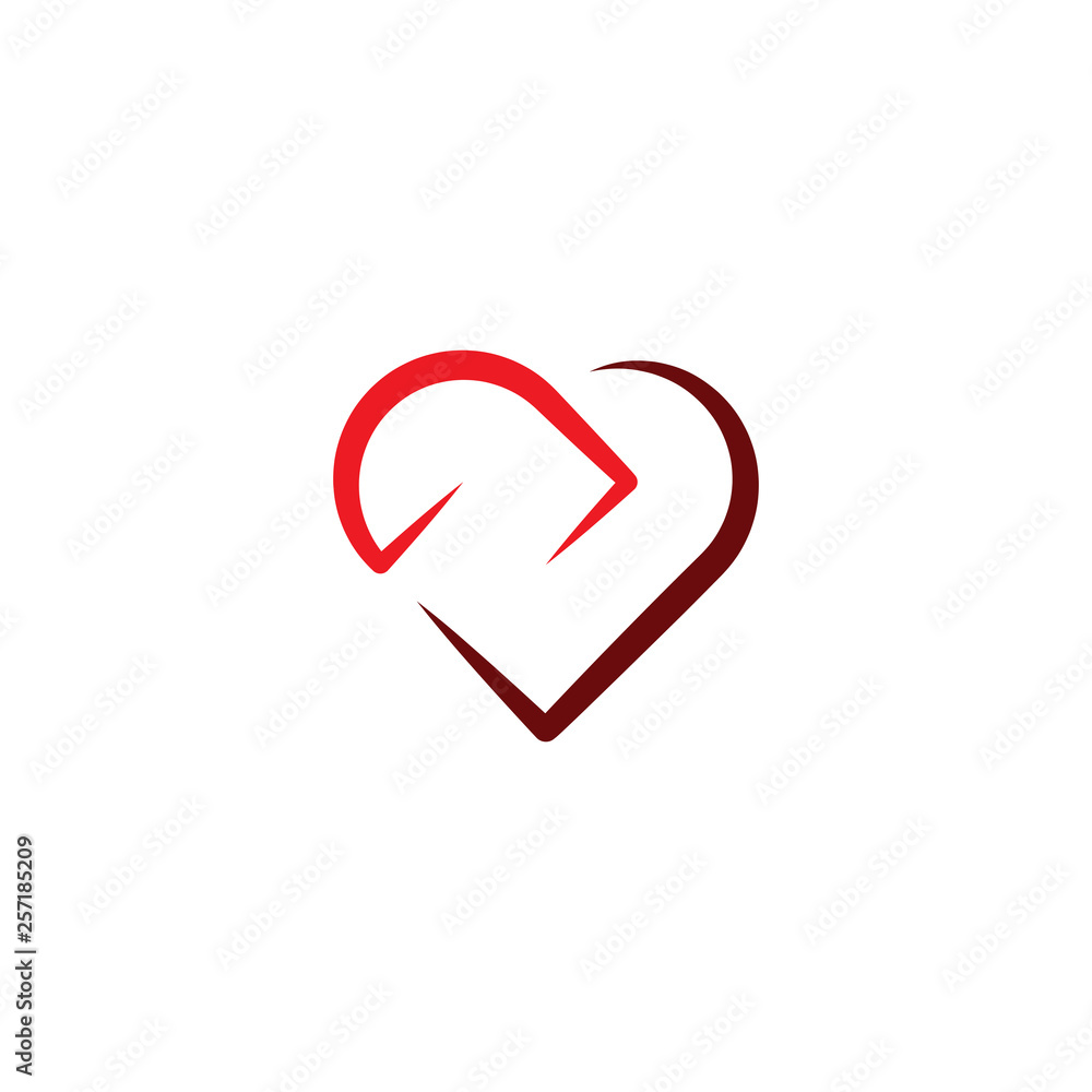 love icon heart sign symbol design element love icon heart sign symbol design element