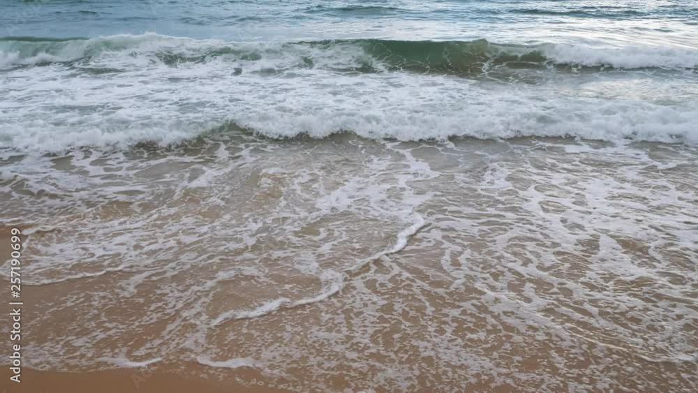 wave sea and beach in rainy season , seascape concept. wave sea and beach in rainy season , seascape concept.