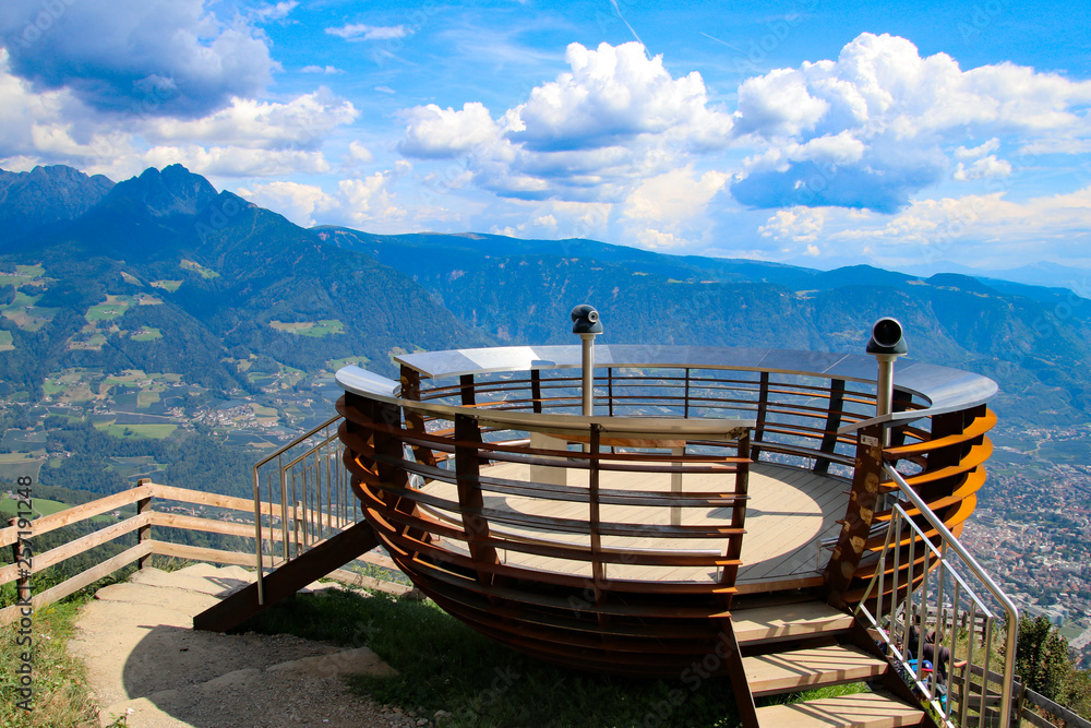 Obraz premium Aussichtskorb Hochmuth