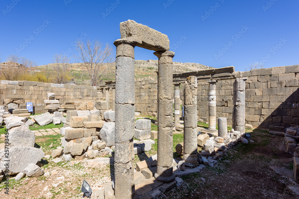 Faqra roman ruins near Feraya, Lebanon