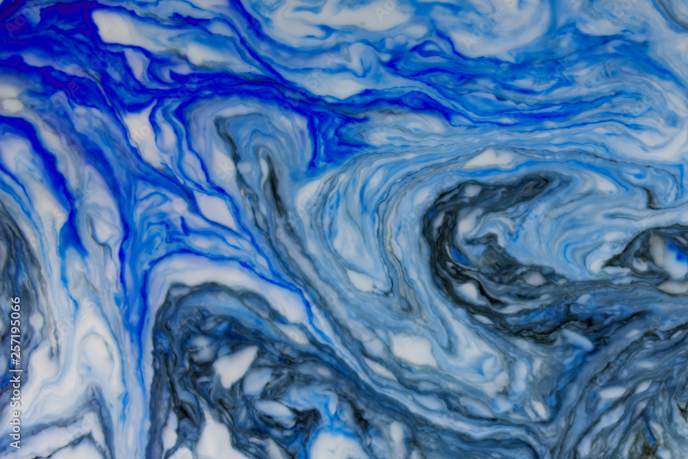Beautiful abstract painting is a painting technique Ebru .Turkish Ebru style on the water with acrylic paints wring wave.Stylish combination of luxury.Contemporary art marble liquid texture Beautiful abstract painting is a painting technique Ebru .Turkish Ebru style on the water with acrylic paints wring wave.Stylish combination of luxury.Contemporary art marble liquid texture