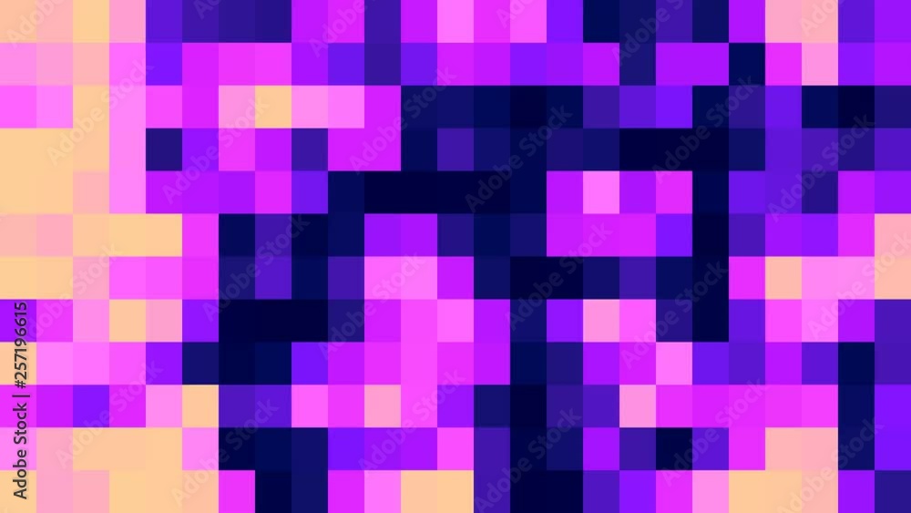 Square Purple Pixels Pattern Square Purple Pixels Pattern