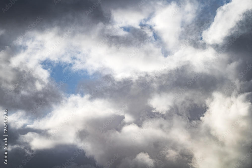 Obraz premium blue sky with clouds