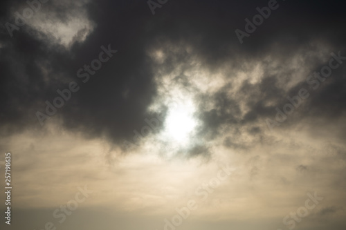 clouds in the sky