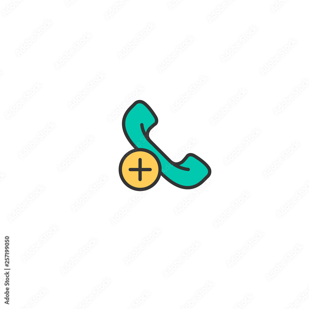 Phone Call icon design. Interaction icon vector design Phone Call icon design. Interaction icon vector design