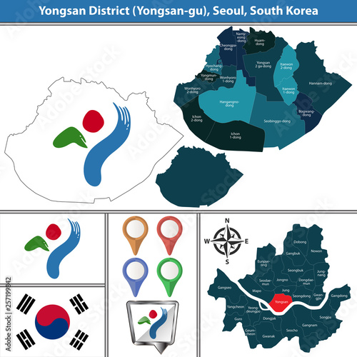 Photography Yongsan District, Seoul City, South Korea