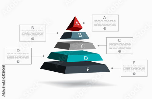 Infographic design template with place for your data. Vector illustration.