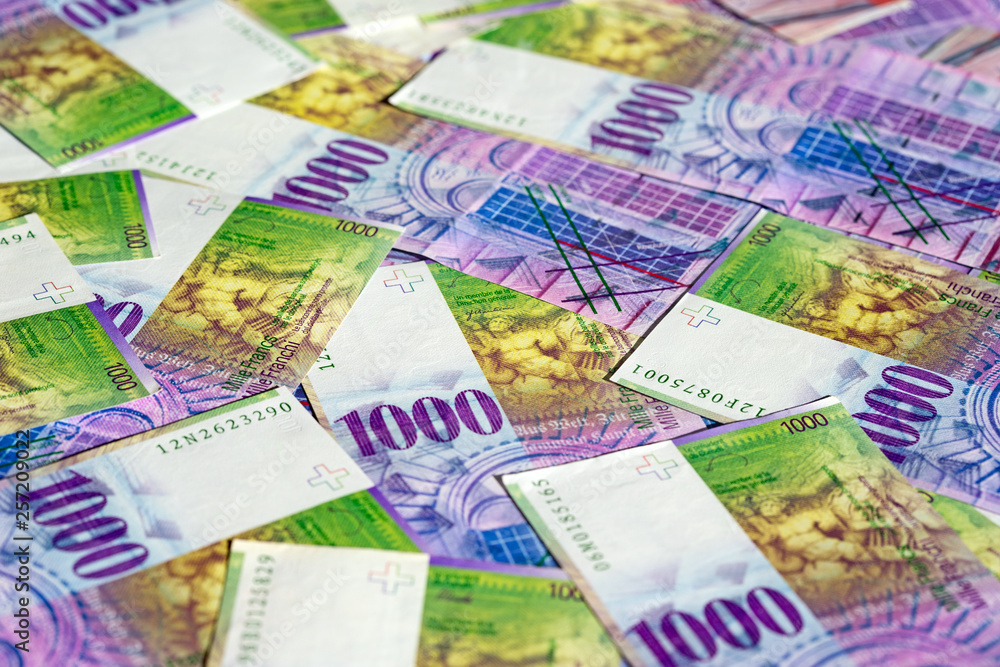 Swiss francs Swiss francs