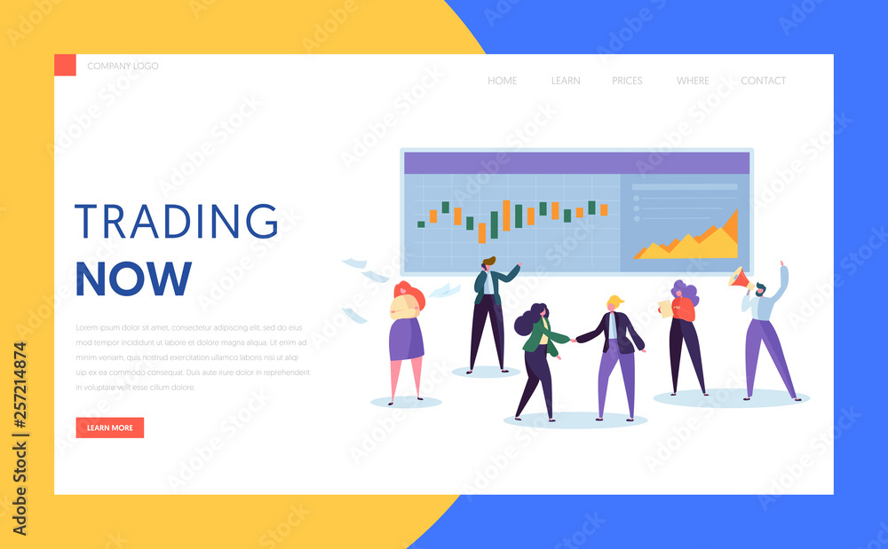 Trader Buying And Selling Stock Bond Or Commodity Or Derivative And trader-buying-and-selling-stock-bond-or-commodity-or-derivative-and