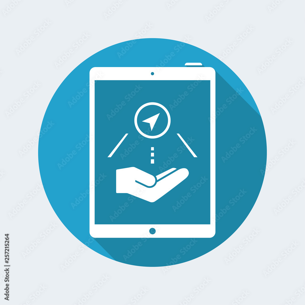 Road indication services on tablets Road indication services on tablets