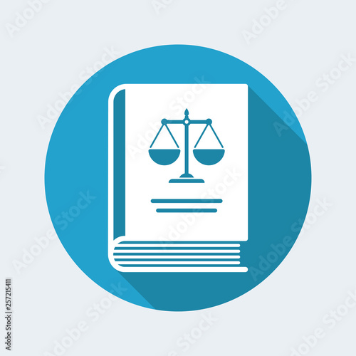 Law book icon